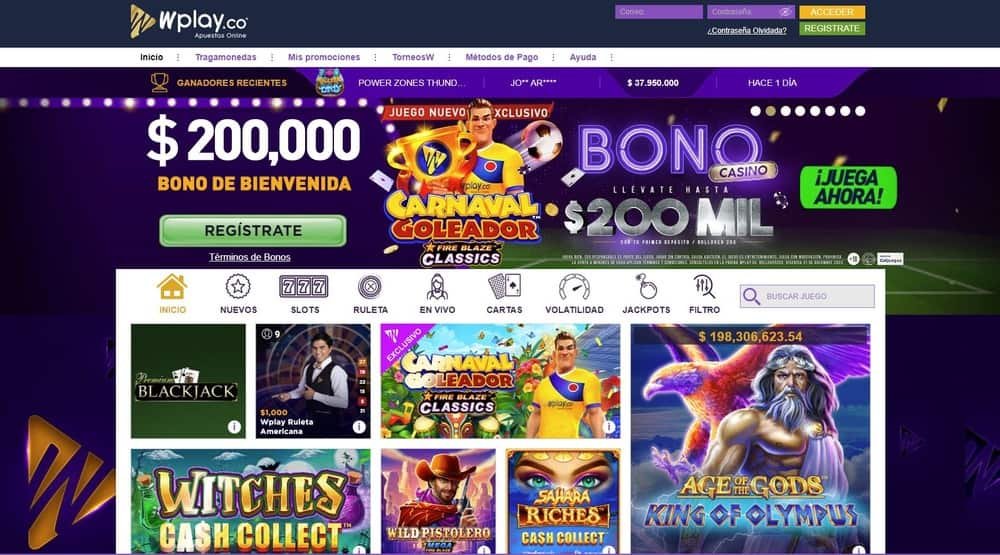 wplay casino colombia